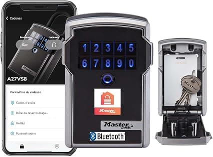 Master Lock Boîte à Clés Connectée Bluetooth