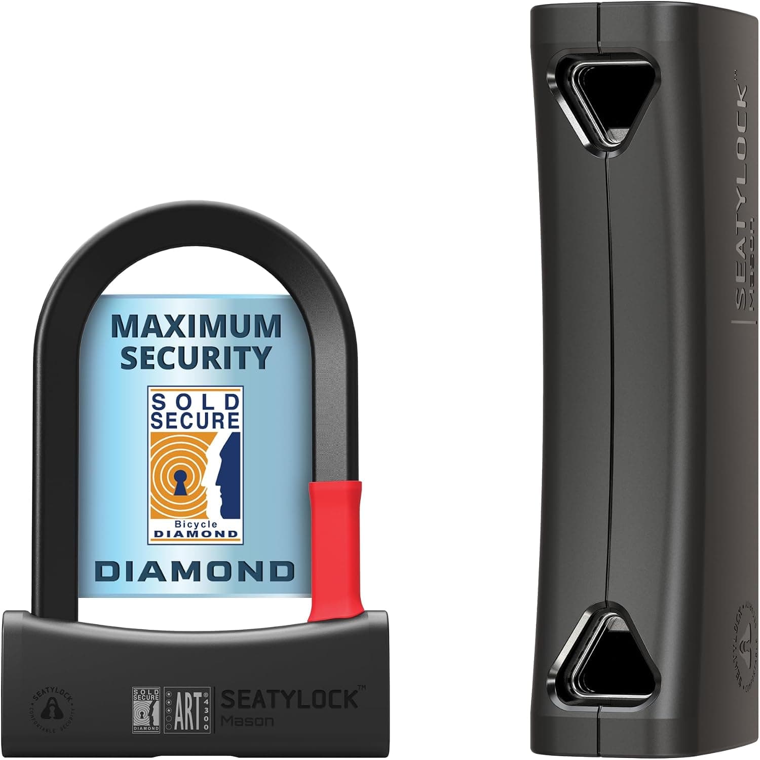 Seatylock Mason Antivol en U Certifié Sold Secure Diamond