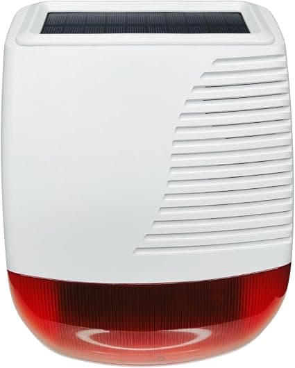 VIGIO Sirène Alarme Extérieure Solaire Connectée