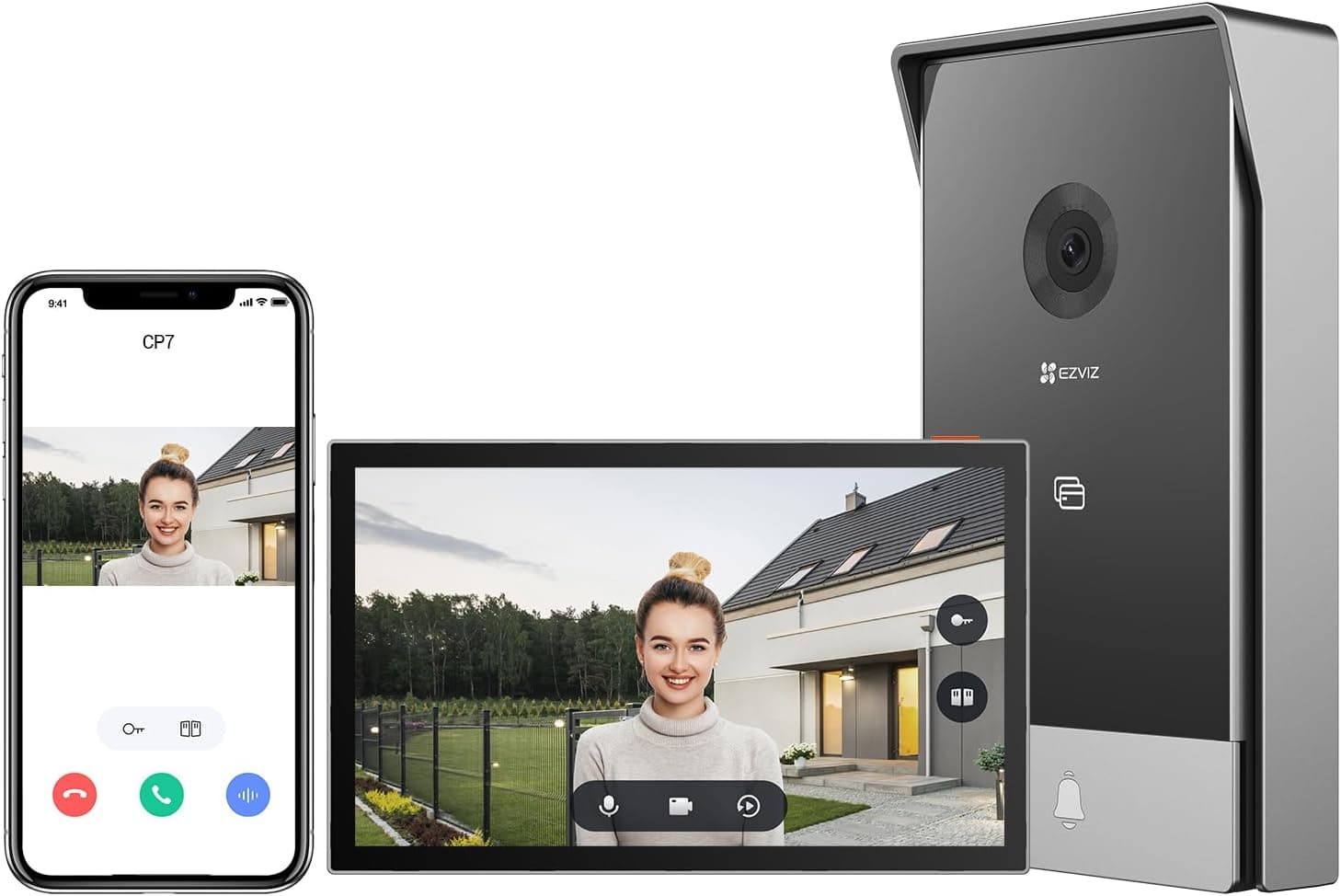 EZVIZ CP7 Interphone Vidéo 2K WiFi