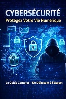 Livre sur la cybersécurité posé sur un bureau