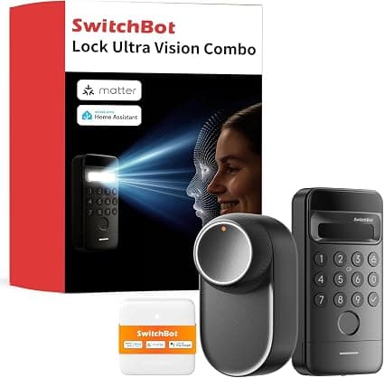 SwitchBot Serrure Ultra WiFi avec Keypad Vision